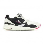 Acheter Le Coq Sportif R800 X T And C Checkers Blanc - Chaussures Baskets Basses Femme